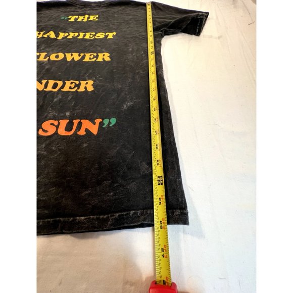 Petal & Peacocks Graphic T-Shirt Adult Medium Gray Short Sleeve Shirt - Picture 8 of 9